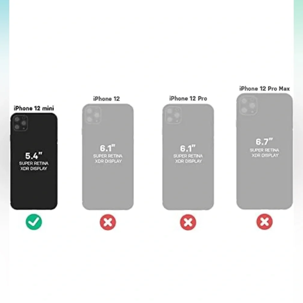 NEW- OTTERBOX Symmetry Series Stardust Case for iPhone 12 Mini - Picture 5 of 6